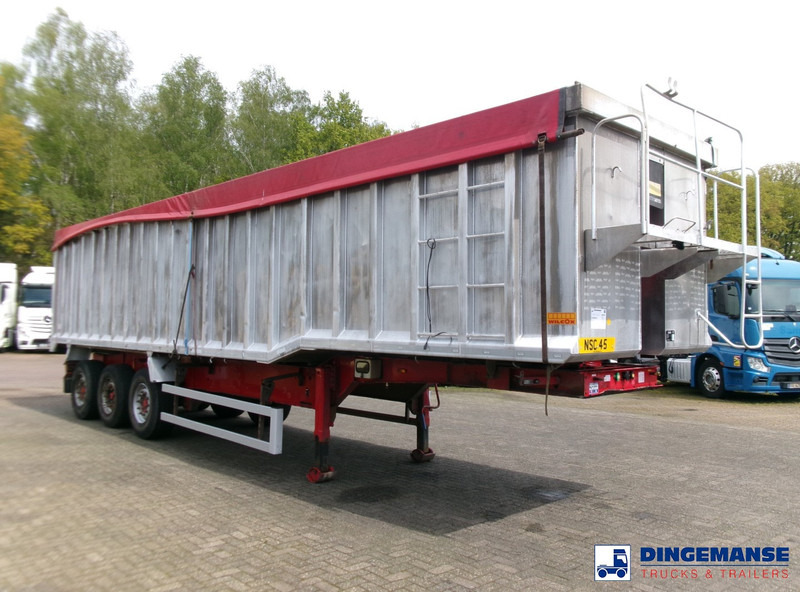 Montracon Tipper trailer alu 55 m3 + tarpaulin - Kipper Auflieger: das Bild 2 Montracon Tipper trailer alu 55 m3 + tarpaulin - Kipper Auflieger: das Bild 2