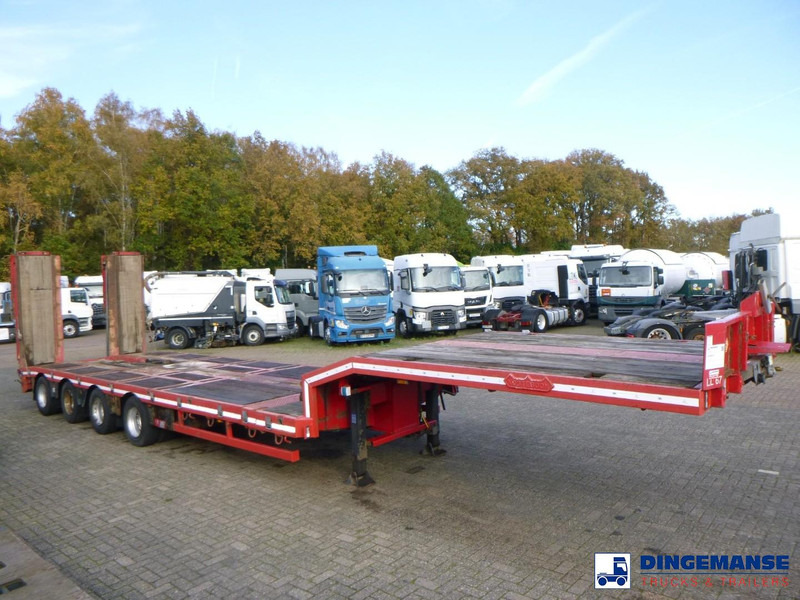 Nooteboom 4-axle semi-lowbed trailer ext. 73 t + ramps - Tieflader Auflieger: das Bild 2 Nooteboom 4-axle semi-lowbed trailer ext. 73 t + ramps - Tieflader Auflieger: das Bild 2