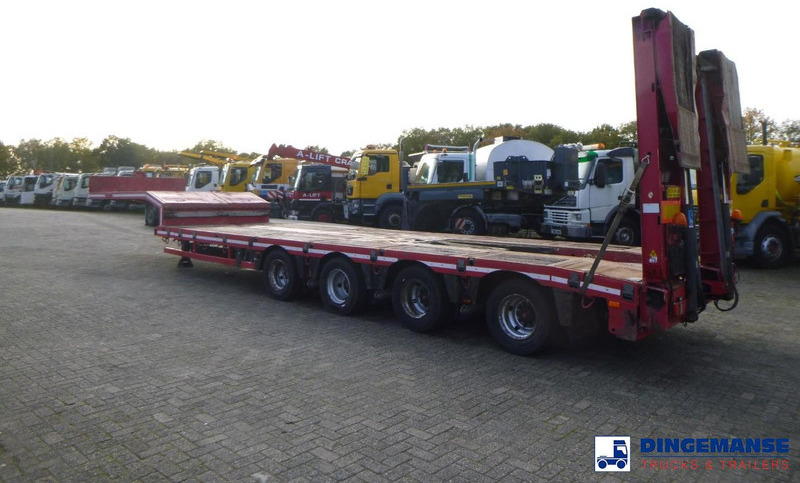 Nooteboom 4-axle semi-lowbed trailer ext. 73 t + ramps - Tieflader Auflieger: das Bild 3 Nooteboom 4-axle semi-lowbed trailer ext. 73 t + ramps - Tieflader Auflieger: das Bild 3