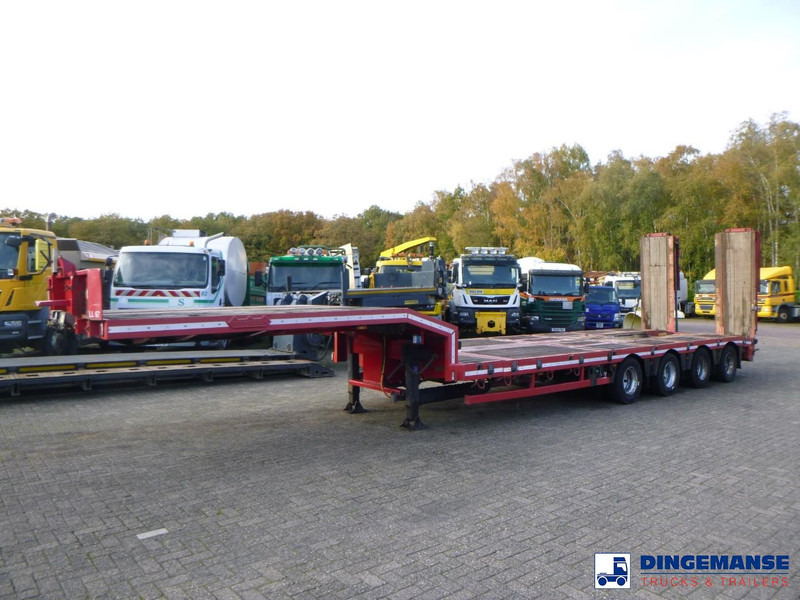 Nooteboom 4-axle semi-lowbed trailer ext. 73 t + ramps - Tieflader Auflieger: das Bild 1 Nooteboom 4-axle semi-lowbed trailer ext. 73 t + ramps - Tieflader Auflieger: das Bild 1