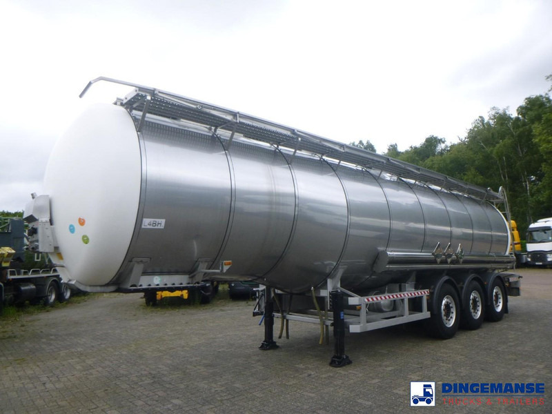 Parcisa Chemical tank inox L4BH 37.5 m3 / 1 comp - Tankauflieger: das Bild 1 Parcisa Chemical tank inox L4BH 37.5 m3 / 1 comp - Tankauflieger: das Bild 1