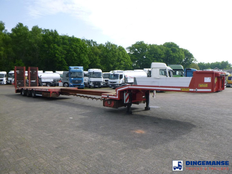 TURBO'S HOET 3-axle semi-lowbed trailer 39 t + ramps - Tieflader Auflieger: das Bild 2 TURBO'S HOET 3-axle semi-lowbed trailer 39 t + ramps - Tieflader Auflieger: das Bild 2