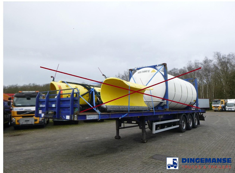Tirsan 3 axle Platform trailer - Pritschenauflieger/ Plattformauflieger: das Bild 1 Tirsan 3 axle Platform trailer - Pritschenauflieger/ Plattformauflieger: das Bild 1