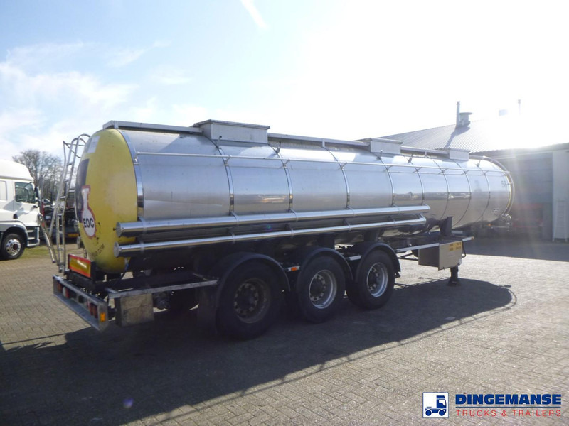 Van Hool Chemical tank inox 24 m3 / 1 comp - Tankauflieger: das Bild 4 Van Hool Chemical tank inox 24 m3 / 1 comp - Tankauflieger: das Bild 4