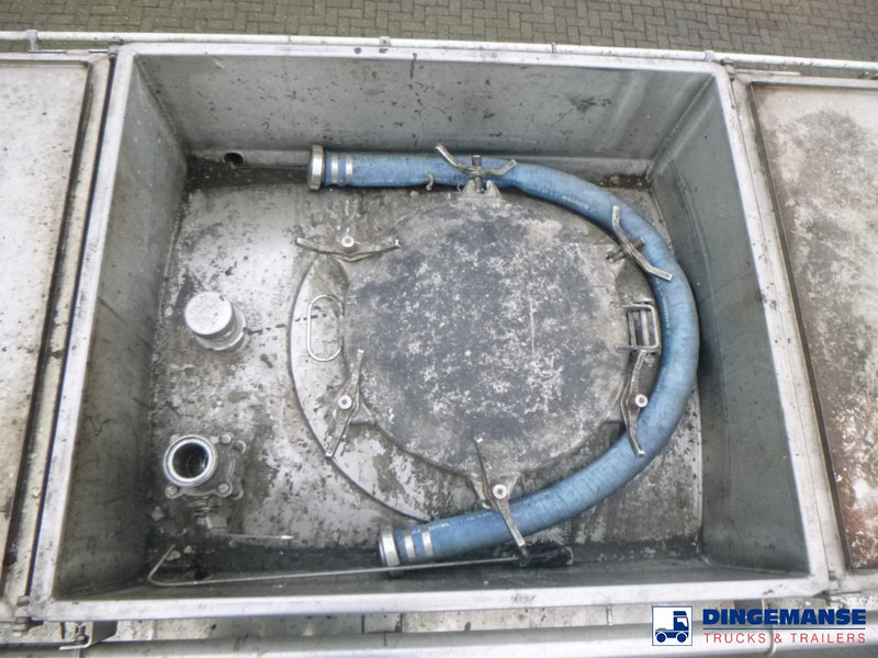 Tankauflieger Van Hool Chemical tank inox 30 m3 / 3 comp: das Bild 15