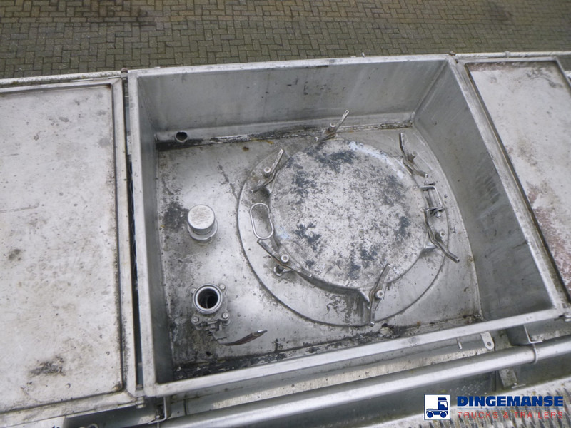 Tankauflieger Van Hool Chemical tank inox 30 m3 / 3 comp: das Bild 10