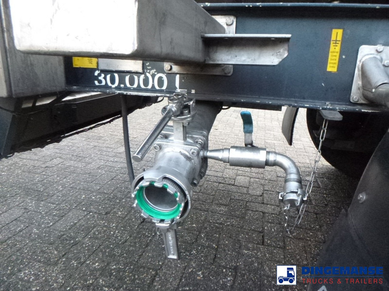 Van Hool Chemical tank inox L4BH 30 m3 / 1 comp / ADR 29/08/24 - Tankauflieger: das Bild 5 Van Hool Chemical tank inox L4BH 30 m3 / 1 comp / ADR 29/08/24 - Tankauflieger: das Bild 5