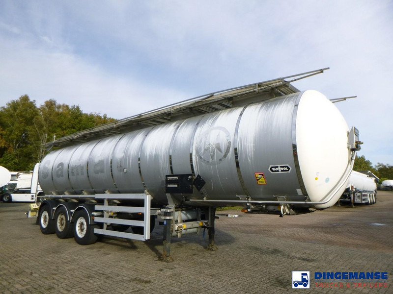 Van Hool Chemical tank inox L4BH 37.5 m3 / 1 comp - Tankauflieger: das Bild 2 Van Hool Chemical tank inox L4BH 37.5 m3 / 1 comp - Tankauflieger: das Bild 2