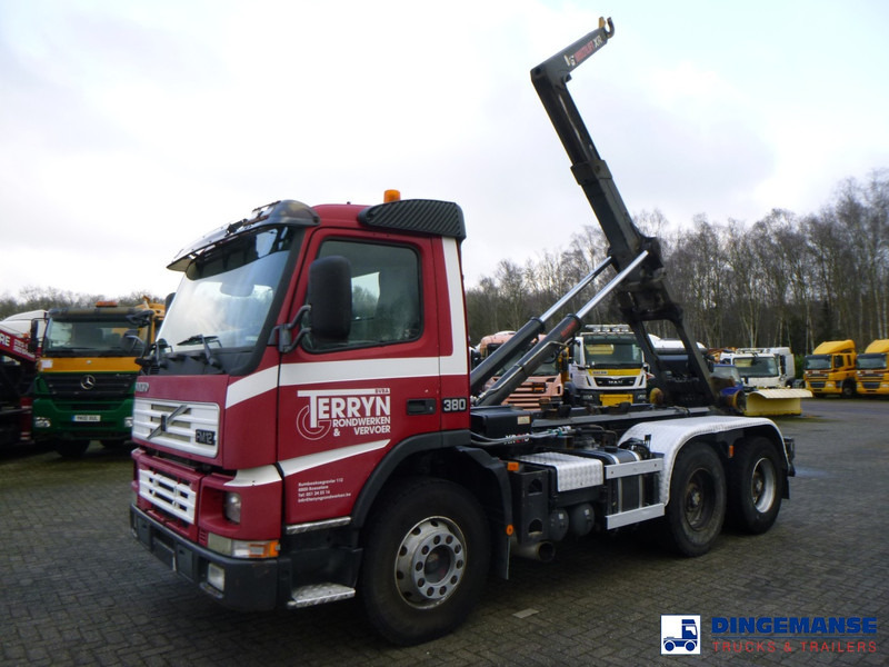Volvo FM12 380 6x4 Euro 2 Hiab Multilift container hook 21 t - Abrollkipper: das Bild 1 Volvo FM12 380 6x4 Euro 2 Hiab Multilift container hook 21 t - Abrollkipper: das Bild 1