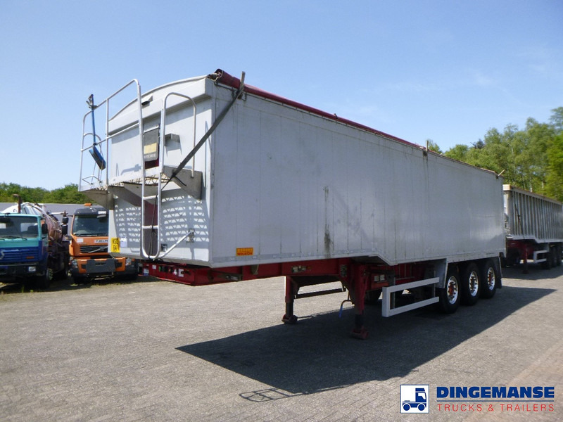 WILCOX Tipper trailer alu 55 m3 + tarpaulin - Kipper Auflieger: das Bild 1 WILCOX Tipper trailer alu 55 m3 + tarpaulin - Kipper Auflieger: das Bild 1