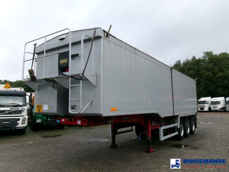 WILCOX Tipper trailer alu 55 m3 + tarpaulin - Kipper Auflieger: das Bild 1 WILCOX Tipper trailer alu 55 m3 + tarpaulin - Kipper Auflieger: das Bild 1