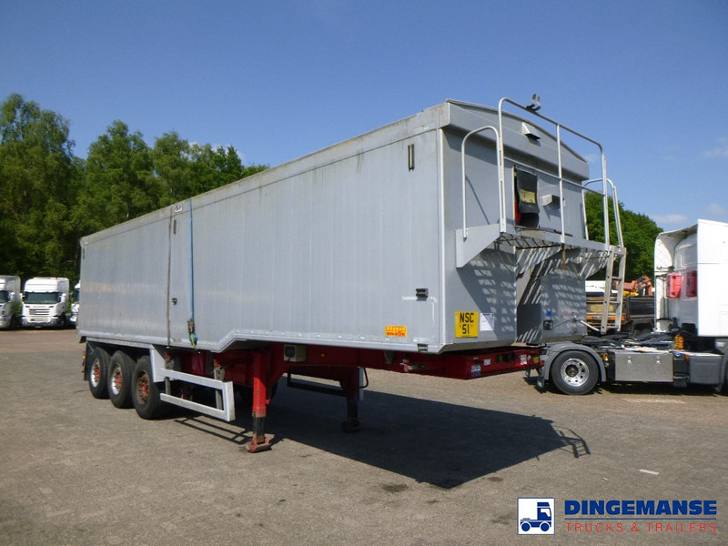 WILCOX Tipper trailer alu 55 m3 + tarpaulin - Kipper Auflieger: das Bild 2 WILCOX Tipper trailer alu 55 m3 + tarpaulin - Kipper Auflieger: das Bild 2