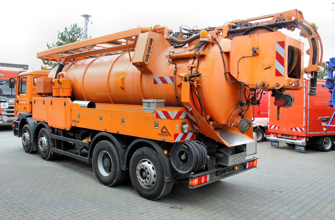 MAN FE 32.410 A 8x2 Assmann 17m³ Saug u.Druck INOX - Saug-/ Spülfahrzeug: das Bild 3 MAN FE 32.410 A 8x2 Assmann 17m³ Saug u.Druck INOX - Saug-/ Spülfahrzeug: das Bild 3