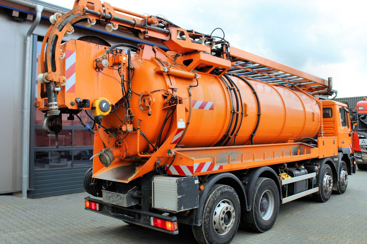 MAN FE 32.410 A 8x2 Assmann 17m³ Saug u.Druck INOX - Saug-/ Spülfahrzeug: das Bild 4 MAN FE 32.410 A 8x2 Assmann 17m³ Saug u.Druck INOX - Saug-/ Spülfahrzeug: das Bild 4