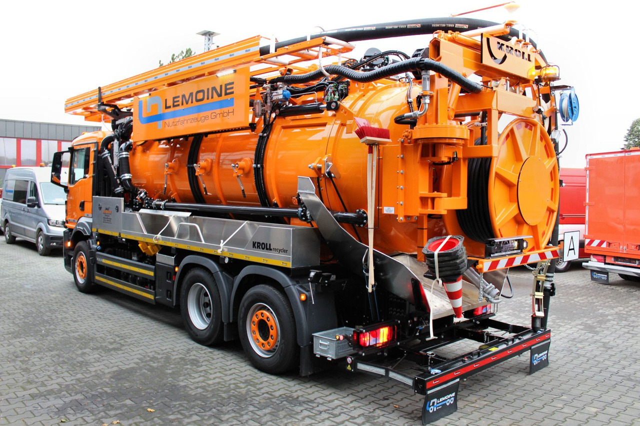 MAN TGS 26.480 6x2 Kroll 13m³ WRG Wasserrückgewinner - Saug-/ Spülfahrzeug: das Bild 4 MAN TGS 26.480 6x2 Kroll 13m³ WRG Wasserrückgewinner - Saug-/ Spülfahrzeug: das Bild 4