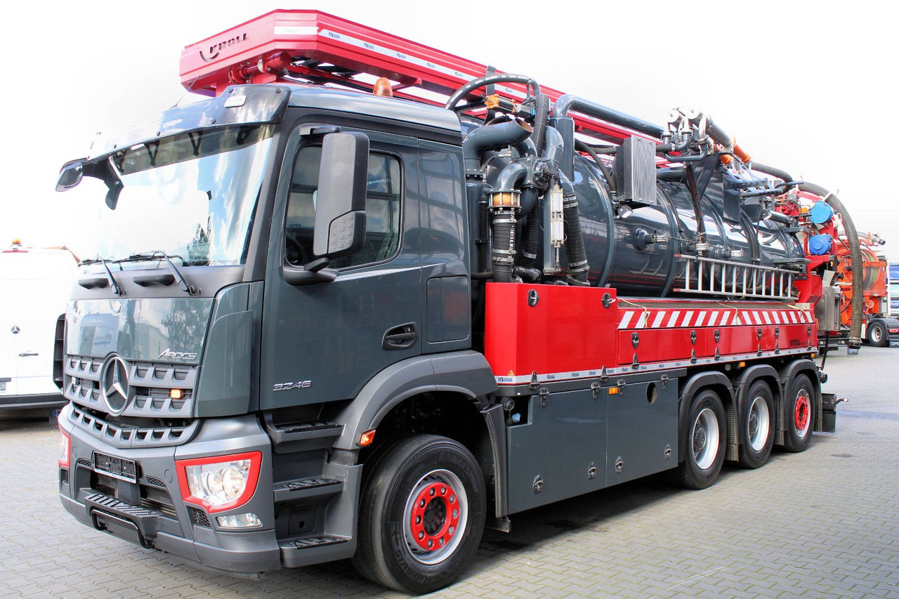Mercedes-Benz AROCS 3246 8x4 Kroll 16m³ WRG Winterheizung -15C - Saug-/ Spülfahrzeug: das Bild 2 Mercedes-Benz AROCS 3246 8x4 Kroll 16m³ WRG Winterheizung -15C - Saug-/ Spülfahrzeug: das Bild 2