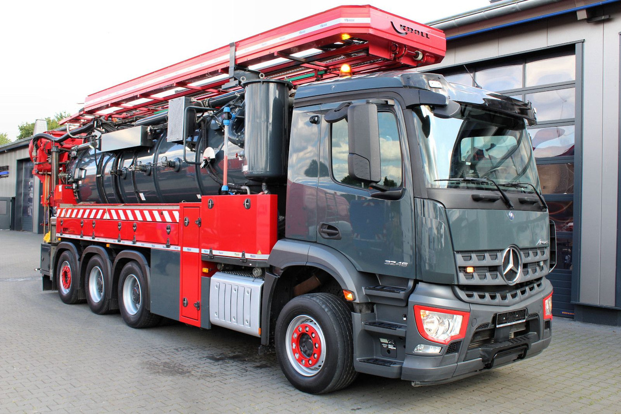 Mercedes-Benz AROCS 3246 8x4 Kroll 16m³ WRG Winterheizung -15C - Saug-/ Spülfahrzeug: das Bild 1 Mercedes-Benz AROCS 3246 8x4 Kroll 16m³ WRG Winterheizung -15C - Saug-/ Spülfahrzeug: das Bild 1