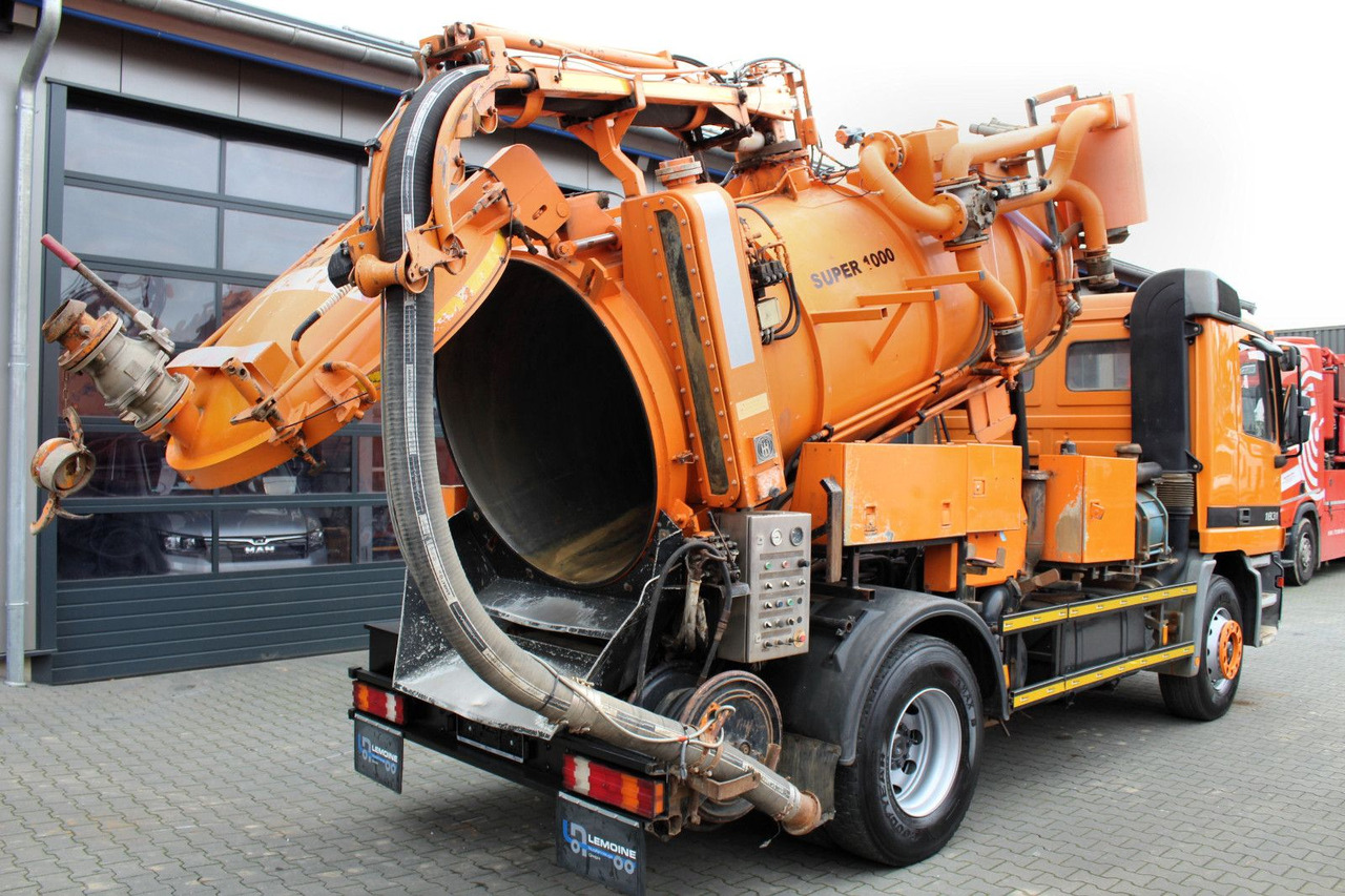 Mercedes-Benz Actros 1831 4x2 Hellmers 6,5m³ V2A INOX Kipper - Saug-/ Spülfahrzeug: das Bild 4 Mercedes-Benz Actros 1831 4x2 Hellmers 6,5m³ V2A INOX Kipper - Saug-/ Spülfahrzeug: das Bild 4