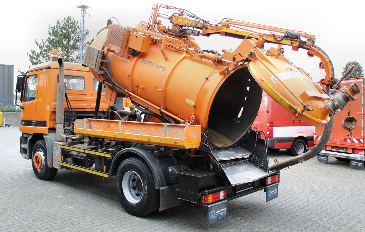 Mercedes-Benz Actros 1831 4x2 Hellmers 6,5m³ V2A INOX Kipper - Saug-/ Spülfahrzeug: das Bild 3 Mercedes-Benz Actros 1831 4x2 Hellmers 6,5m³ V2A INOX Kipper - Saug-/ Spülfahrzeug: das Bild 3