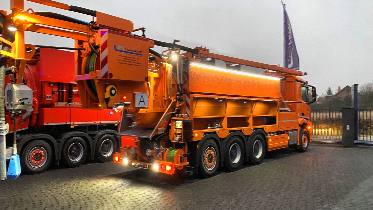 Mercedes-Benz Arocs 3551 8x4 Müller 16mCanalmaster F160EWA WRG - Saug-/ Spülfahrzeug: das Bild 2 Mercedes-Benz Arocs 3551 8x4 Müller 16mCanalmaster F160EWA WRG - Saug-/ Spülfahrzeug: das Bild 2