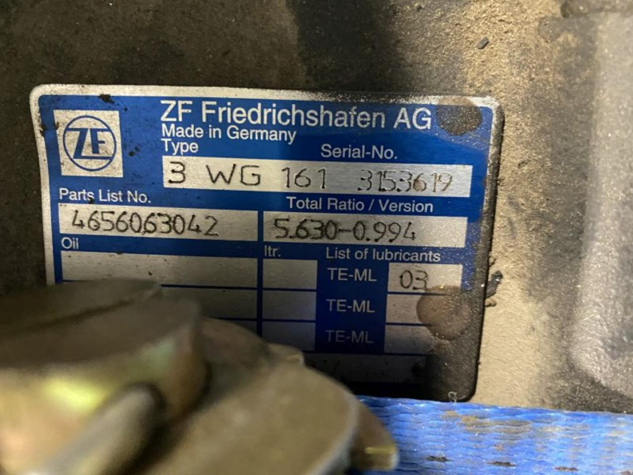 ZF 3WG161 - Transmission für Flurförderzeug: das Bild 5 ZF 3WG161 - Transmission für Flurförderzeug: das Bild 5