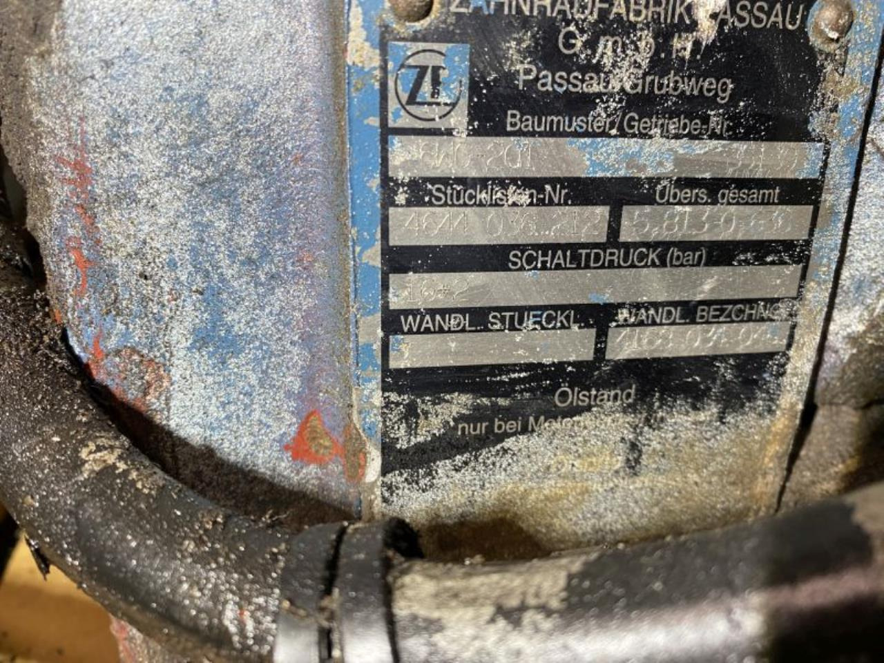 ZF 6WG211 - Transmission für Flurförderzeug: das Bild 4 ZF 6WG211 - Transmission für Flurförderzeug: das Bild 4