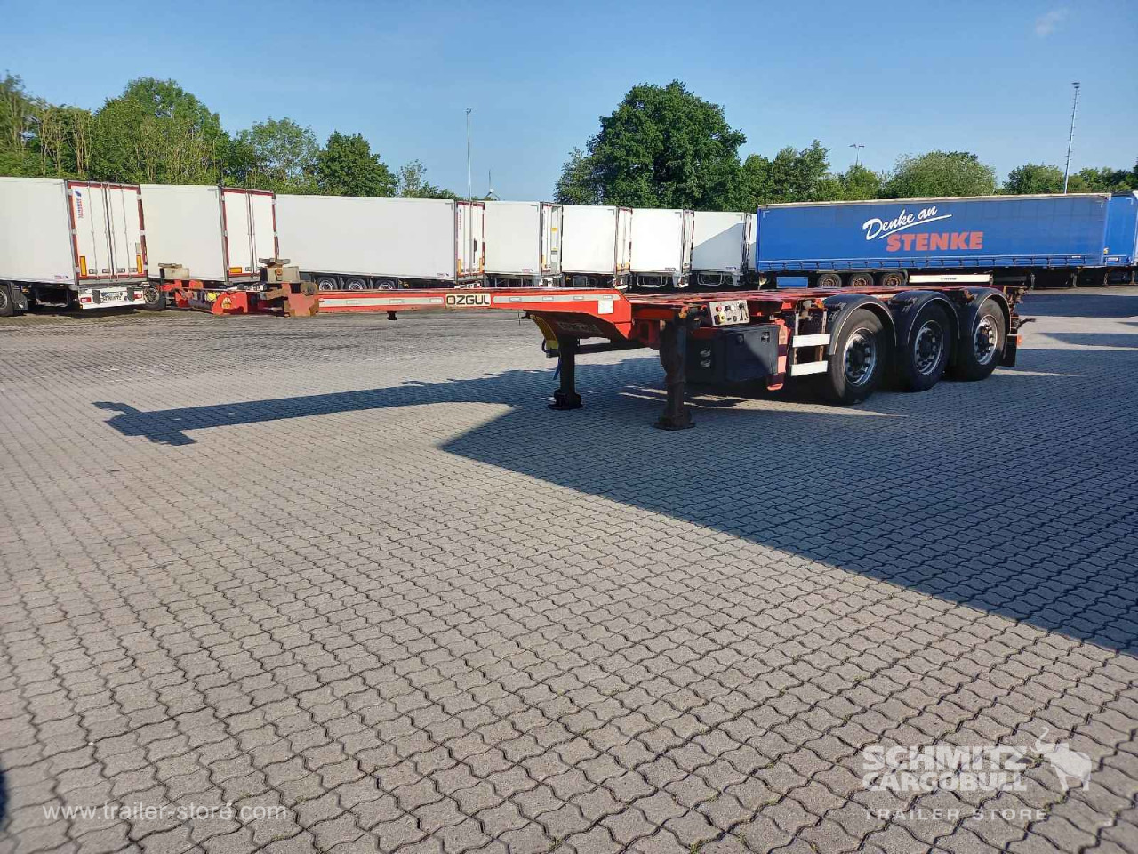 Auflieger Containerfahrgestell Standard - Container/ Wechselfahrgestell Auflieger: das Bild 1 Auflieger Containerfahrgestell Standard - Container/ Wechselfahrgestell Auflieger: das Bild 1
