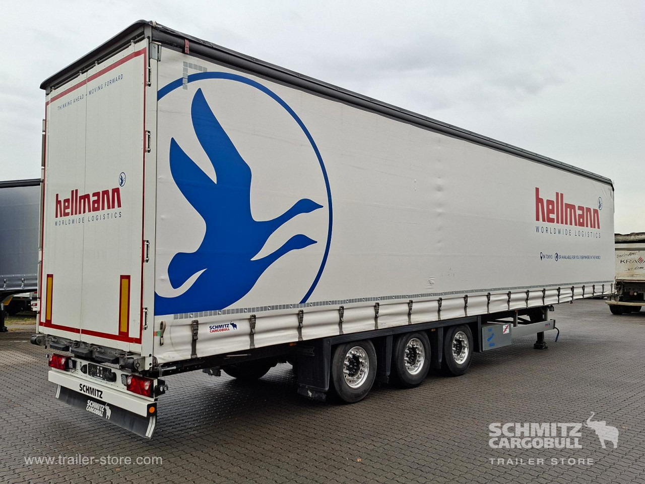 Planenauflieger SCHMITZ Auflieger Curtainsider Mega: das Bild 10