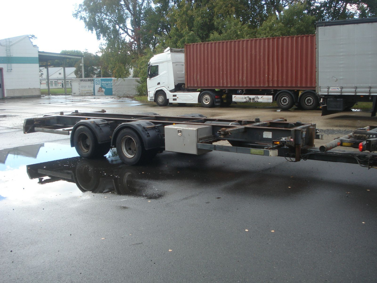 Krebs Jumbo Tandem für 7,82 WBs - Container/ Wechselfahrgestell Anhänger: das Bild 5 Krebs Jumbo Tandem für 7,82 WBs - Container/ Wechselfahrgestell Anhänger: das Bild 5