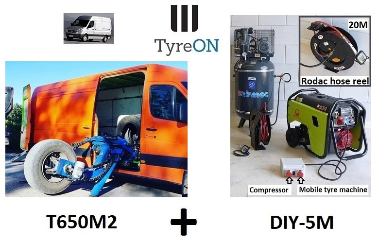 T650M2 + DIY-5M installation set - Werkstattgerät: das Bild 1 T650M2 + DIY-5M installation set - Werkstattgerät: das Bild 1