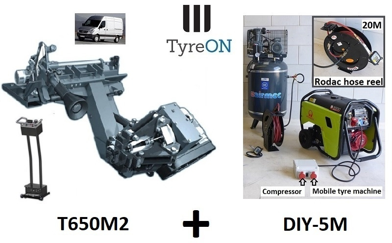 T650M2 + DIY-5M installation set - Werkstattgerät: das Bild 2 T650M2 + DIY-5M installation set - Werkstattgerät: das Bild 2
