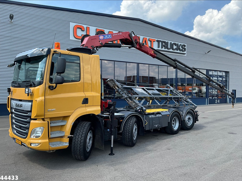 DAF DAF FAX CF 480 Euro 6 HMF 26 Tonmeter laadkraan - Seil Abrollkipper, Autokran: das Bild 3 DAF DAF FAX CF 480 Euro 6 HMF 26 Tonmeter laadkraan - Seil Abrollkipper, Autokran: das Bild 3
