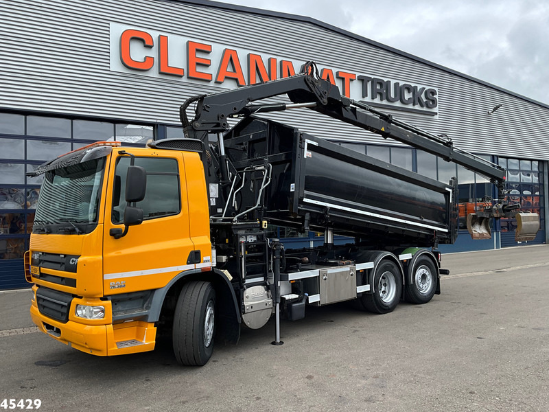 DAF FAN 75 CF 360 Hiab 12 Tonmeter laadkraan + Kipper 15m³ Just 177.993 km! - Kipper, Autokran: das Bild 1 DAF FAN 75 CF 360 Hiab 12 Tonmeter laadkraan + Kipper 15m³ Just 177.993 km! - Kipper, Autokran: das Bild 1