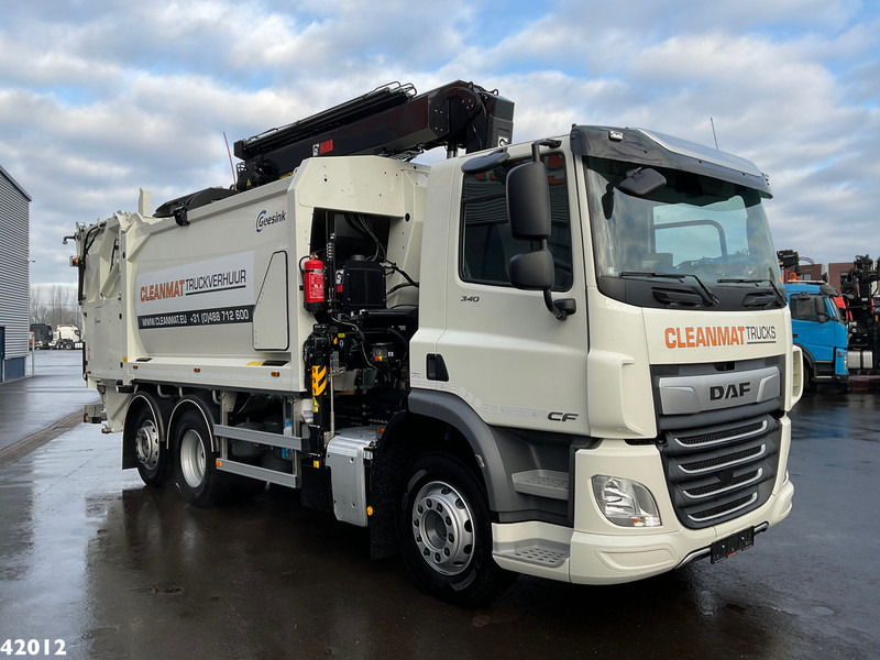 DAF FAN CF 340 Hiab 23 Tonmeter laadkraan - Müllwagen: das Bild 5 DAF FAN CF 340 Hiab 23 Tonmeter laadkraan - Müllwagen: das Bild 5