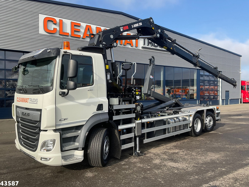 DAF FAN CF 430 Hiab 25 Tonmeter laadkraan - Abrollkipper, Autokran: das Bild 1 DAF FAN CF 430 Hiab 25 Tonmeter laadkraan - Abrollkipper, Autokran: das Bild 1
