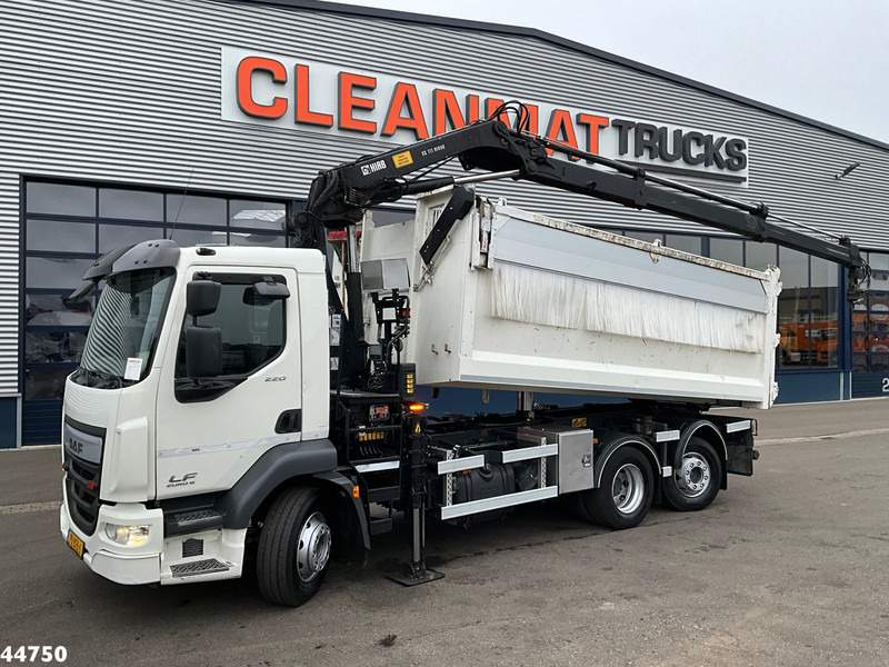 DAF FAN LF 220 Euro 6 Hiab 11 Tonmeter laadkraan Just 166.649 Km! - Kipper, Autokran: das Bild 1 DAF FAN LF 220 Euro 6 Hiab 11 Tonmeter laadkraan Just 166.649 Km! - Kipper, Autokran: das Bild 1