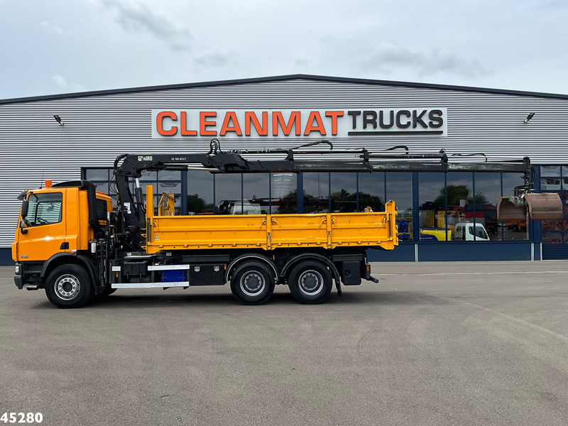 DAF FAT 75 CF 340 6x4 Manual Full steel Hiab 16 Tonmeter laadkraan - Kipper, Autokran: das Bild 4 DAF FAT 75 CF 340 6x4 Manual Full steel Hiab 16 Tonmeter laadkraan - Kipper, Autokran: das Bild 4