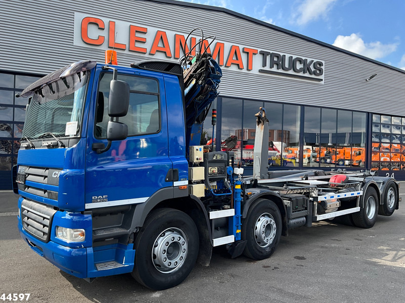DAF FAX 85 CF 360 8x2 Euro 5 Hiab 16 Tonmeter laadkraan - Abrollkipper, Autokran: das Bild 2 DAF FAX 85 CF 360 8x2 Euro 5 Hiab 16 Tonmeter laadkraan - Abrollkipper, Autokran: das Bild 2