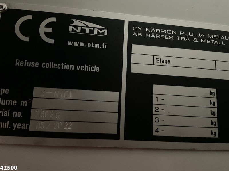 Müllwagen FUSO Canter Duonic 7C15 NTM 5m³: das Bild 12
