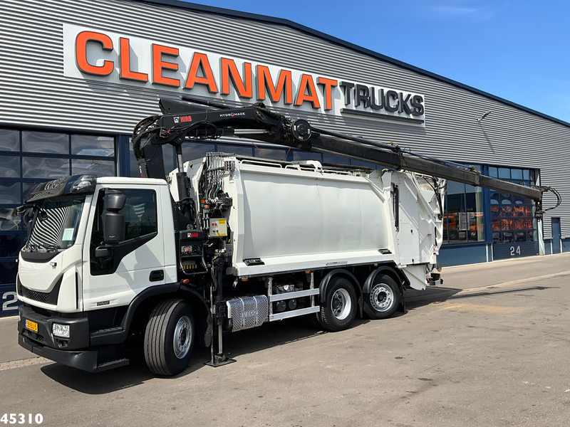 Ginaf C 3128 NF Euro 6 Hiab 21 Tonmeter laadkraan Just 109.083 Km! - Müllwagen: das Bild 1 Ginaf C 3128 NF Euro 6 Hiab 21 Tonmeter laadkraan Just 109.083 Km! - Müllwagen: das Bild 1
