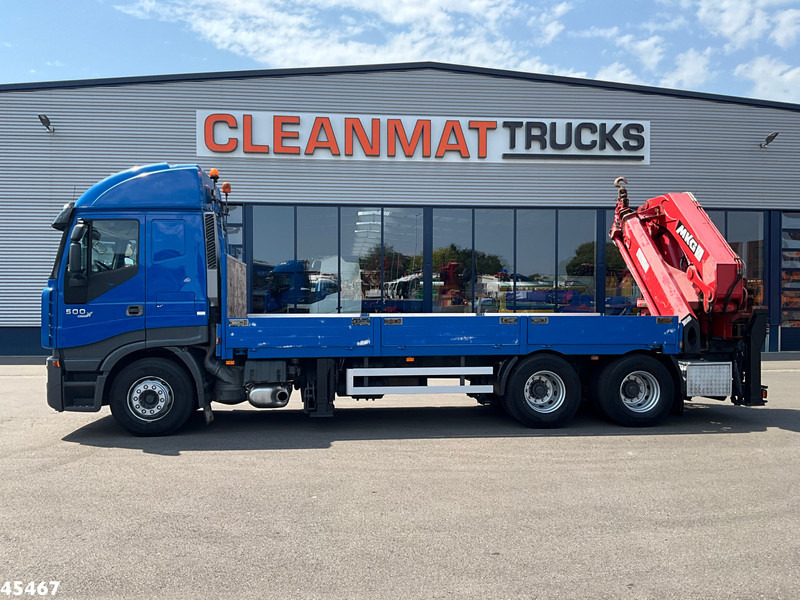 Iveco Stralis 500 6x4 MKG 54 Tonmeter laadkraan - Pritsche LKW, Autokran: das Bild 2 Iveco Stralis 500 6x4 MKG 54 Tonmeter laadkraan - Pritsche LKW, Autokran: das Bild 2
