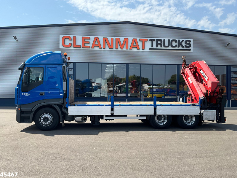 Iveco Stralis 500 6x4 MKG 54 Tonmeter laadkraan - Pritsche LKW, Autokran: das Bild 3 Iveco Stralis 500 6x4 MKG 54 Tonmeter laadkraan - Pritsche LKW, Autokran: das Bild 3