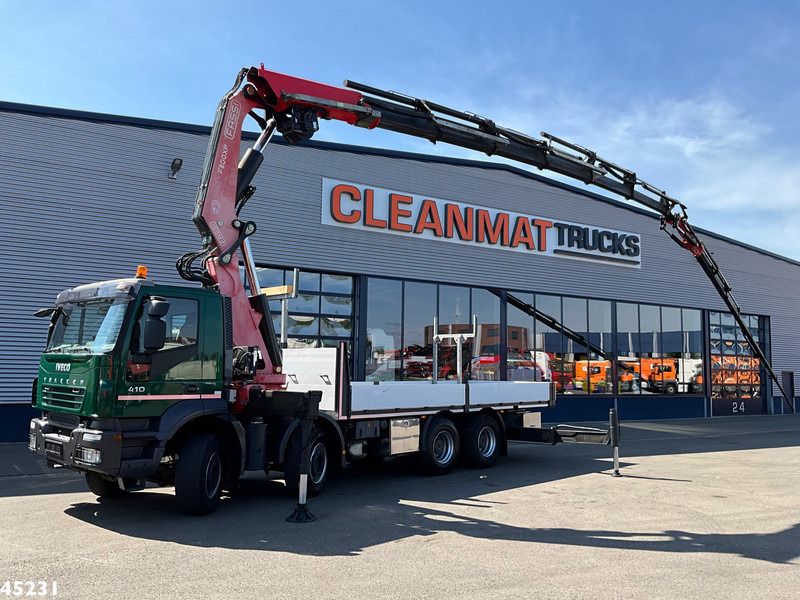 Iveco Trakker AD410T41 Fassi 80 Tonmeter laadkraan + Fly-Jib Just 80.441 Km! - Autokran: das Bild 1 Iveco Trakker AD410T41 Fassi 80 Tonmeter laadkraan + Fly-Jib Just 80.441 Km! - Autokran: das Bild 1
