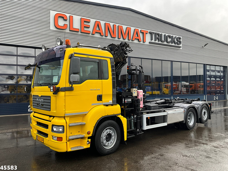 MAN TGA 26.360 Hiab 16 Tonmeter laadkraan - Abrollkipper, Autokran: das Bild 2 MAN TGA 26.360 Hiab 16 Tonmeter laadkraan - Abrollkipper, Autokran: das Bild 2