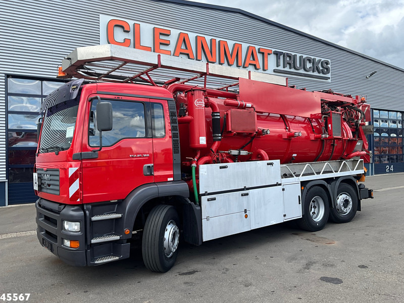MAN TGA 26.360 Kutschke 12,5 m³ Combi Kolkenzuiger Just 168.699 km! - Saug-/ Spülfahrzeug: das Bild 3 MAN TGA 26.360 Kutschke 12,5 m³ Combi Kolkenzuiger Just 168.699 km! - Saug-/ Spülfahrzeug: das Bild 3