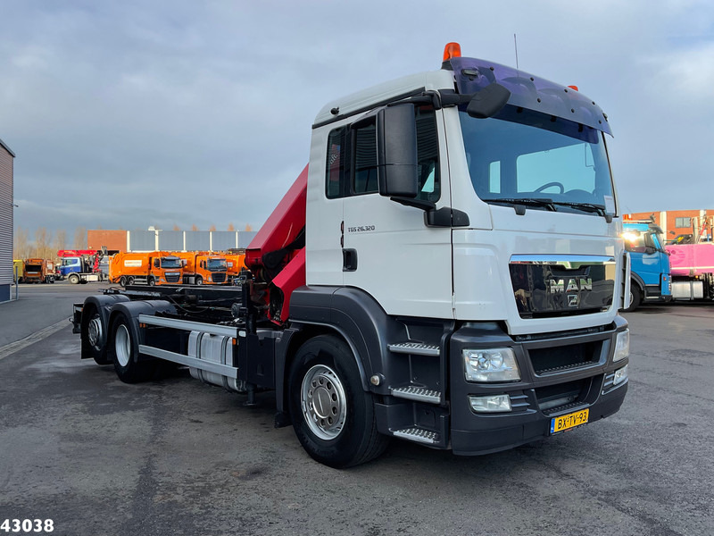 MAN TGS 26.320 HMF 20 Tonmeter laadkraan - Seil Abrollkipper, Autokran: das Bild 5 MAN TGS 26.320 HMF 20 Tonmeter laadkraan - Seil Abrollkipper, Autokran: das Bild 5
