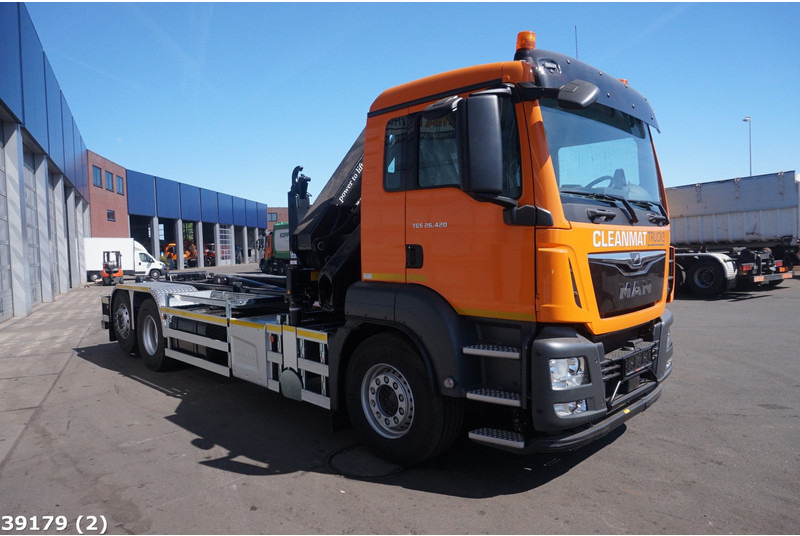 MAN TGS 26.420 HMF 21 Tonmeter laadkraan Just 170.296 km! - Abrollkipper, Autokran: das Bild 3 MAN TGS 26.420 HMF 21 Tonmeter laadkraan Just 170.296 km! - Abrollkipper, Autokran: das Bild 3