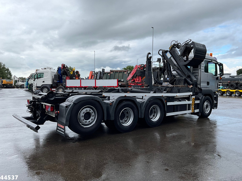 MAN TGS 35.400 8x4 HMF 16 Tonmeter Z-kraan - Abrollkipper: das Bild 4 MAN TGS 35.400 8x4 HMF 16 Tonmeter Z-kraan - Abrollkipper: das Bild 4