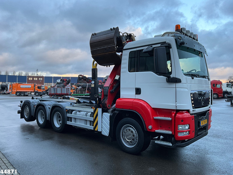 MAN TGS 35.440 8x4 HMF 16 Tonmeter Z-kraan - Abrollkipper: das Bild 5 MAN TGS 35.440 8x4 HMF 16 Tonmeter Z-kraan - Abrollkipper: das Bild 5