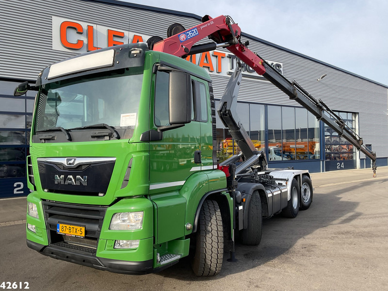 MAN TGS 35.460 8x2 Euro 6 HMF 26 Tonmeter laadkraan - Abrollkipper, Autokran: das Bild 1 MAN TGS 35.460 8x2 Euro 6 HMF 26 Tonmeter laadkraan - Abrollkipper, Autokran: das Bild 1